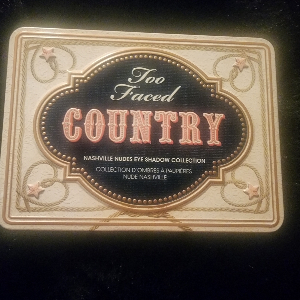 🔥🔥🔥 Too Faced Country, Nashville Nudes Eyeshadow Palette, NWT! RARE!